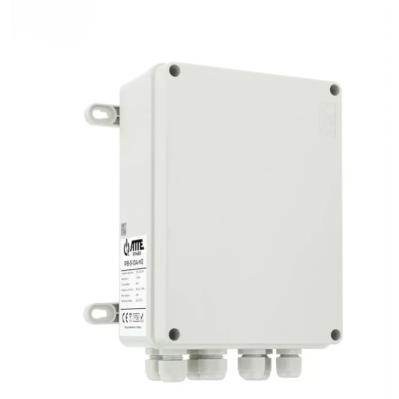 ATTE switch PoE IPB-5-10A-M2 5 porte unmanaged industriale montaggio su guida DIN/parete