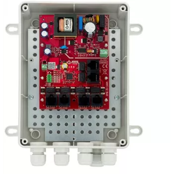 ATTE switch PoE IPB-5-10A-M2 5 porte unmanaged industriale montaggio su guida DIN/parete