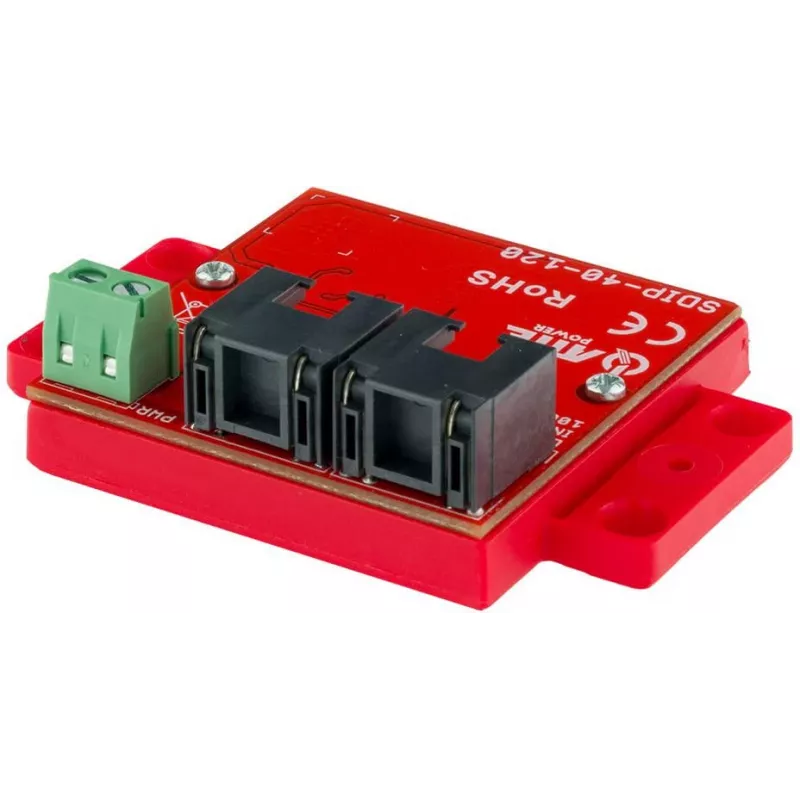 ATTE SDIP-40-120 alimentatore PoE, 48W, 40V DC, 10/100 Mbps