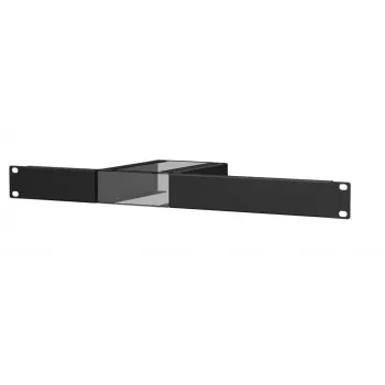 AUDAC MBS101R set staffe di montaggio per diffusori a colonna serie MERO - nero, metallo, 2 supporti