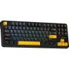 AULA Gasket F87 Thunder Black GrayWood Tastiera RGB