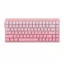 AULA HERO84 HE Pink Gradient Contour Dragon King Tastiera meccanica RGB gasket