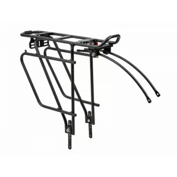 Author ACR-65-Alu Portapacchi con sistema Carrymore, nero