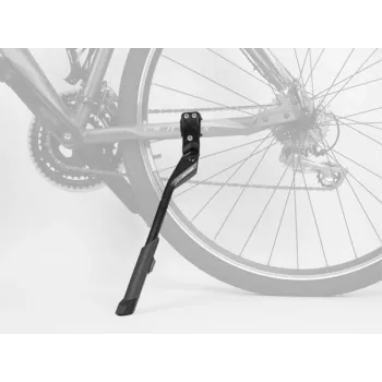 Author AKS-630 RS Cavalletto regolabile a morsa per bici elettrica 24-29 pollici, nero