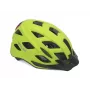 Author Pulse LED X8 Casco per bici da ragazzo con luce LED, giallo, 52-58 cm