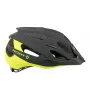 Author Root Inmold X0 casco da bici, nero/giallo neon, 52-57cm