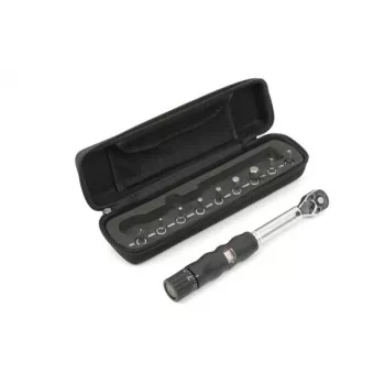 Author Tool CC TW5 chiave dinamometrica 2-14 Nm con punte, attacco 1/4 inch, calibrata, nero/argento