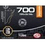 Author Tube AT-CROSS-700C Wide FV48 700x35/50C (nero) - camera d'aria in butile valvola Presta 48mm