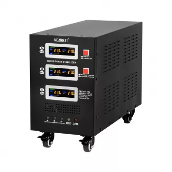 Stabilizzatore di tensione trifase automatico KEMOT PROavr-10k 10 kVA