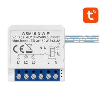 AVATTO WSM16-W3 Modulo interruttore smart WiFi Tuya
