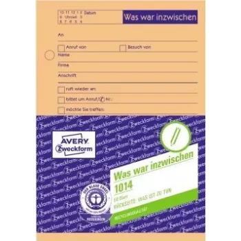 Avery 1014 etichette indirizzo bianche, 70 x 37 mm, 1600 etichette, A4, 16 per foglio, adesivo permanente, carta, opaco