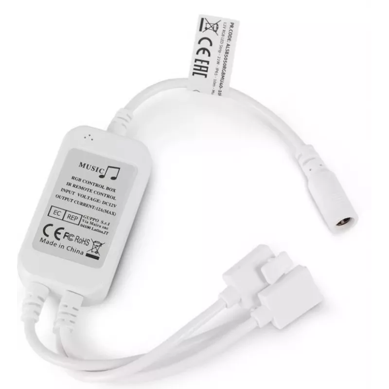 Avide Striscia LED blister 12V 16W RGB 5m con telecomando IR