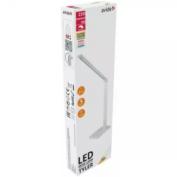 Avide Lampada da tavolo LED Tyler bianca 6W 250lm