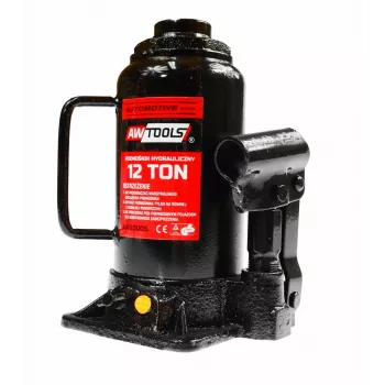 AWTOOLS Cric idraulico a stantuffo 12 tonnellate 217-405 mm