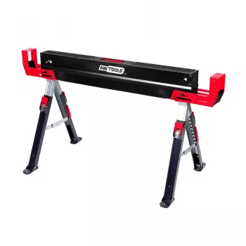 AWTOOLS Cavalletto regolabile per sega Lunghezza 98-115.5 cm Altezza 62-82 cm