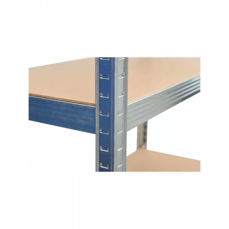 AWTOOLS AW scaffale 5 ripiani 200x90x40 portata 250kg / 5,0mm - montaggio rapido push-in