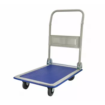 AWTOOLS AW Carrello da magazzino 4 ruote 300kg Pianale 90x60cm