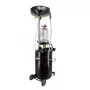 AWTOOLS AW10415BL pompa manuale rotativa per olio per fusti da 200L, 20 L/min, ghisa, tubo di aspirazione telescopico, 2