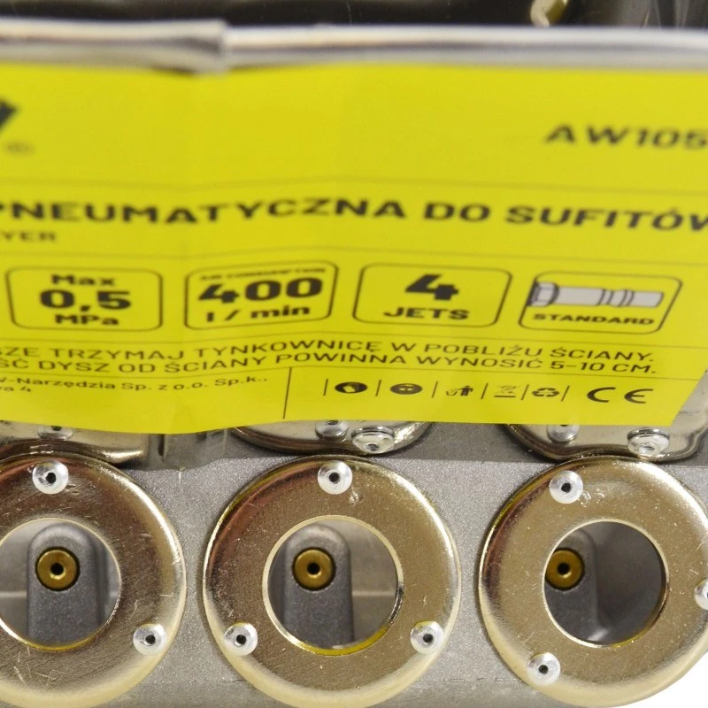 AWTOOLS intonacatrice pneumatica per soffitti