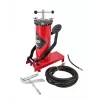 AWTOOLS AW15940 Pompa a pedale - Monocilindro, 10 BAR, manometro analogico, telaio in acciaio, Nero/Argento