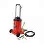 AWTOOLS AW15944 pompa ad aria a pedale - 7 BAR / 100 PSI, manometro analogico, cilindro in acciaio, pieghevole