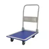 AWTOOLS AW23200 carriola da giardino 100L 4 ruote con pneumatici, portata 250 kg, telaio in acciaio, nero/verde
