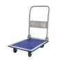 AWTOOLS AW23200 carriola da giardino 100L 4 ruote con pneumatici, portata 250 kg, telaio in acciaio, nero/verde