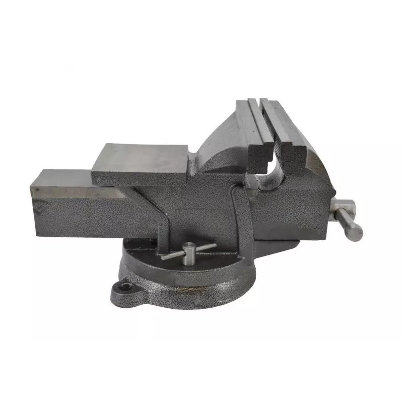 Morsa con base girevole AWTOOLS AW24207 100mm ghisa con incudine