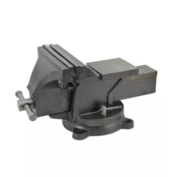 AWTOOLS AW24216 morsa da 150 mm con base girevole a 360° e incudine integrata