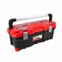 AWTOOLS AW30514 scatola portautensili con 14 scomparti, coperchio trasparente e divisori rimovibili