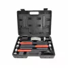 AWTOOLS AW32269BL martello da meccanico 1000 g con manico in fibra di vetro e penna incrociata, nero