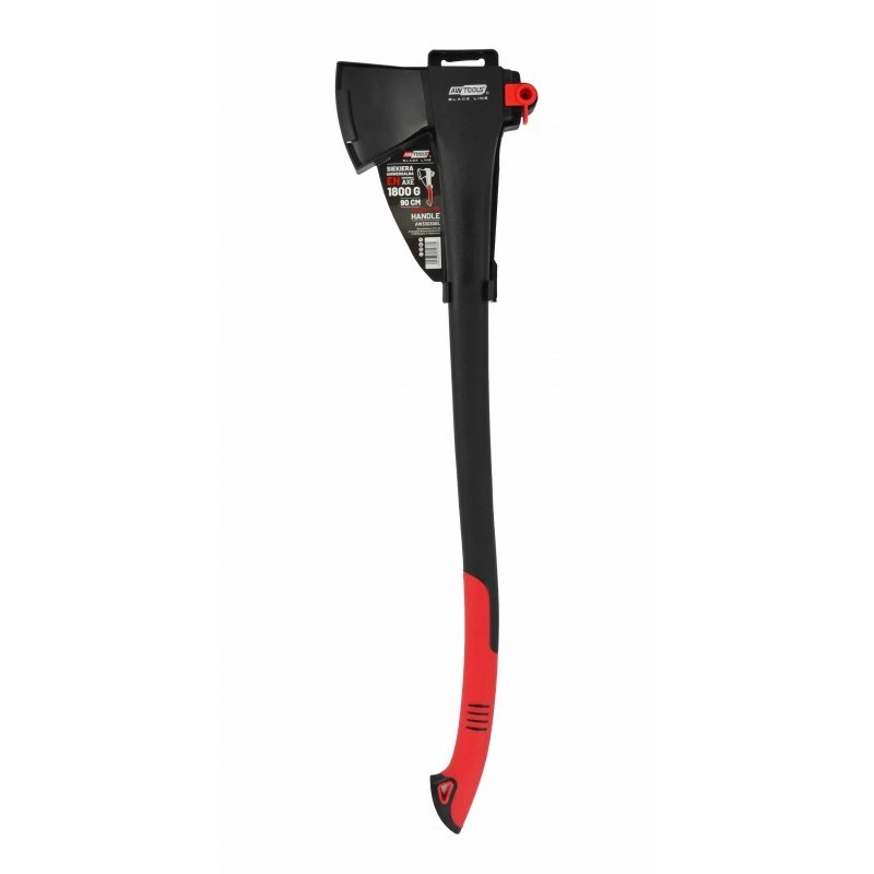 AWTOOLS AW33030BL Ascia da spacco 900 mm, testa 2,5 kg, manico in fibra di vetro