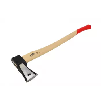 AWTOOLS AW33061BL Ascia spaccatrice 2 kg, manico in fibra di vetro 700 mm, protezione lama