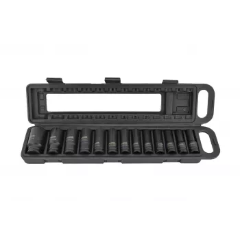 AWTOOLS AW38690BL Set di chiavi a bussola in cromo-vanadio da 172 pezzi con attacchi da 1/4
