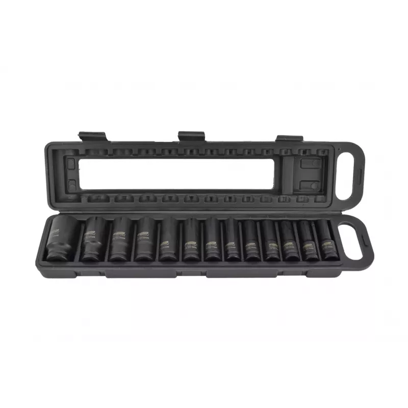 AWTOOLS AW38690BL Set di chiavi a bussola in cromo-vanadio da 172 pezzi con attacchi da 1/4