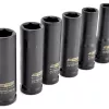 AWTOOLS AW38690BL Set di chiavi a bussola in cromo-vanadio da 172 pezzi con attacchi da 1/4