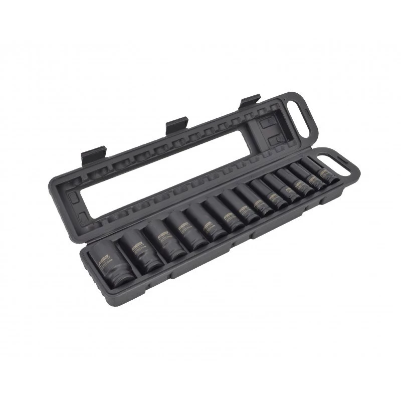 AWTOOLS AW38690BL Set di chiavi a bussola in cromo-vanadio da 172 pezzi con attacchi da 1/4