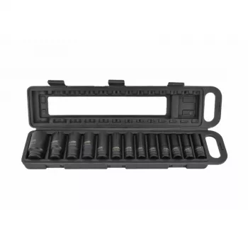 AWTOOLS AW38690BL Set di chiavi a bussola in cromo-vanadio da 172 pezzi con attacchi da 1/4