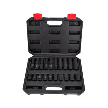 AWTOOLS AW38695BL set di 95 pezzi di chiavi a bussola in cromo-vanadio con cricchetto 1/4
