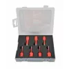 AWTOOLS AW47307 set da 7 punte elicoidali HSS DIN 338 – 2-10 mm per metallo, legno e plastica