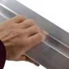 AWTOOLS AWBL25165 Frattazzo per calcestruzzo 250 x 165 mm lama in alluminio con impugnatura soft