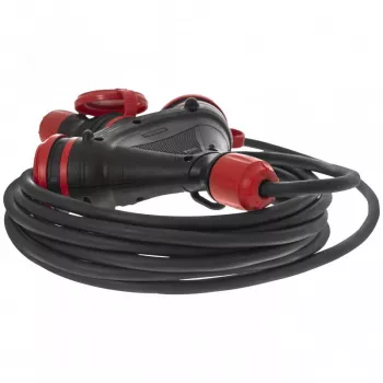 AWTOOLS EXTREME prolunga 10m 3x2,5mm 3 prese IP54 16A/4000W