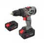 AWTOOLS HOOZAR trapano avvitatore a percussione a batteria 18V 2x4,0Ah 60Nm CD60BL-M2