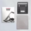 AXAGON STND-L supporto per notebook 10-16 pollici alluminio pieghevole regolabile in altezza argento