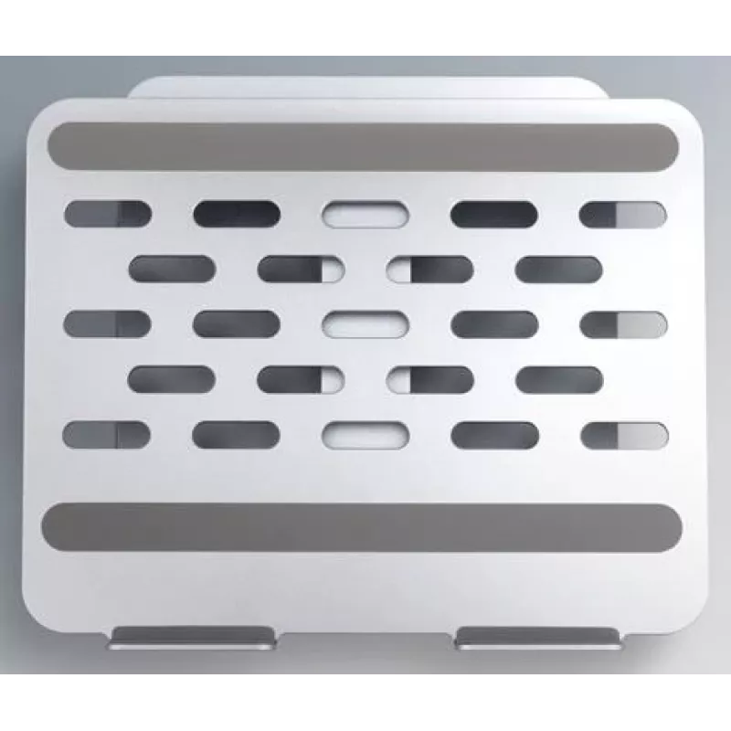 AXAGON STND-LQ supporto in alluminio per notebook da 10-16 pollici, argento