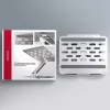 AXAGON STND-LQ supporto in alluminio per notebook da 10-16 pollici, argento