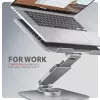 AXAGON STND-LR Supporto per notebook in alluminio rotante 360° per laptop da 10