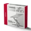 AXAGON STND-LR Supporto per notebook in alluminio rotante 360° per laptop da 10
