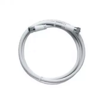 Axing MAK 200-80 cavo di collegamento SAT 2m bianco 85dB connettore F a connettore F