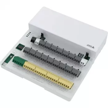 AXIS A9920 modulo di espansione relè I/O – 8 porte configurabili, RS485, montaggio su guida DIN